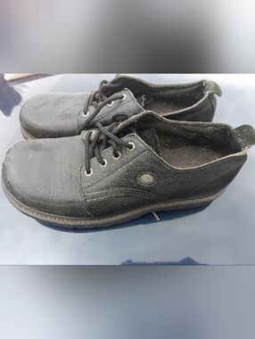 Mens Harley-Davidson Black Leather Sneaker Boots Size 10 91118